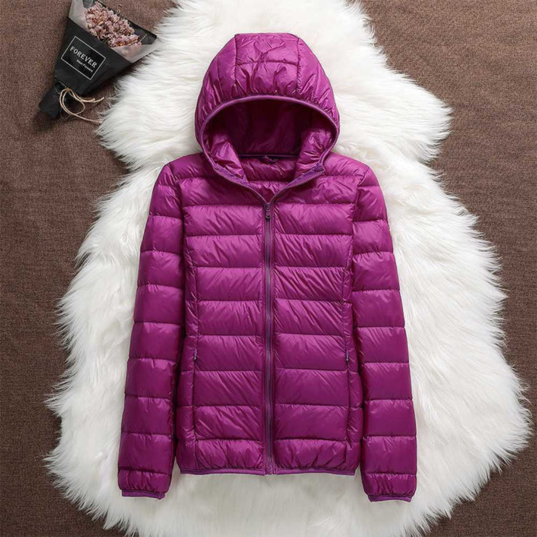 Ilona | Chaqueta Violeta para Entretiempo