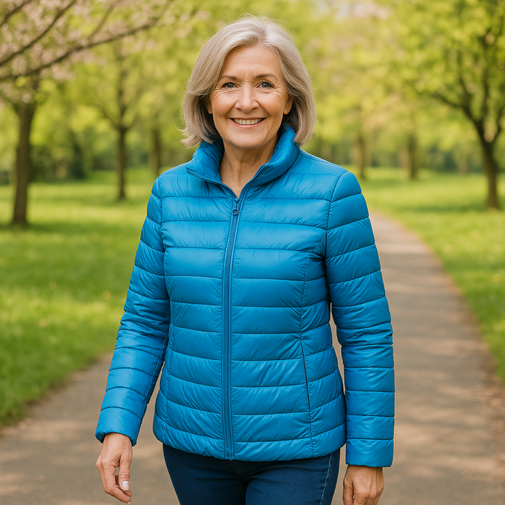 Ulla | Chaqueta Azul Cielo para Entretiempo