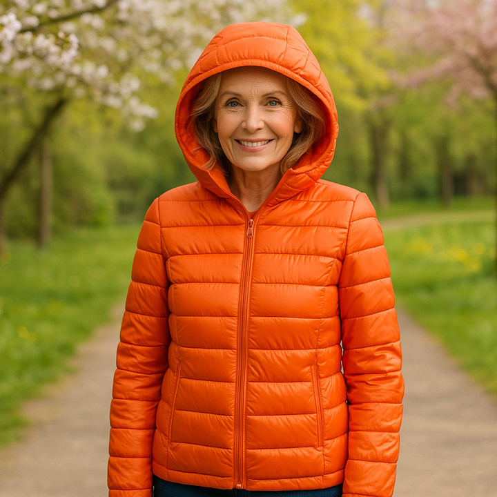 Ilona | Chaqueta Naranja para Entretiempo