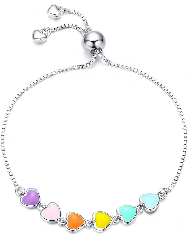 Pulsera de plata ajustable con diseño de huella de perro