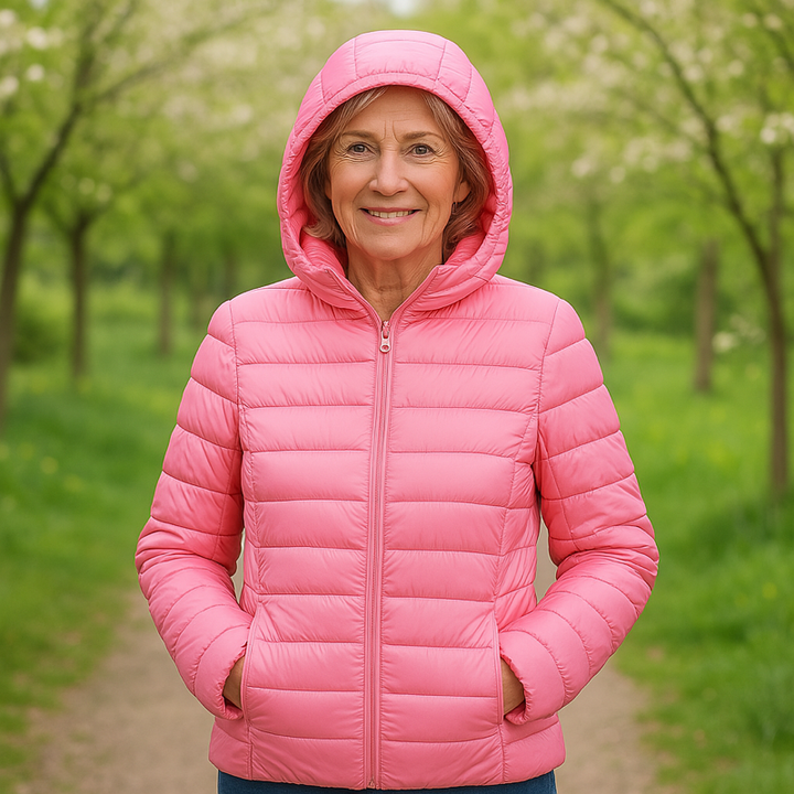 Ilona | Chaqueta Rosa para Entretiempo