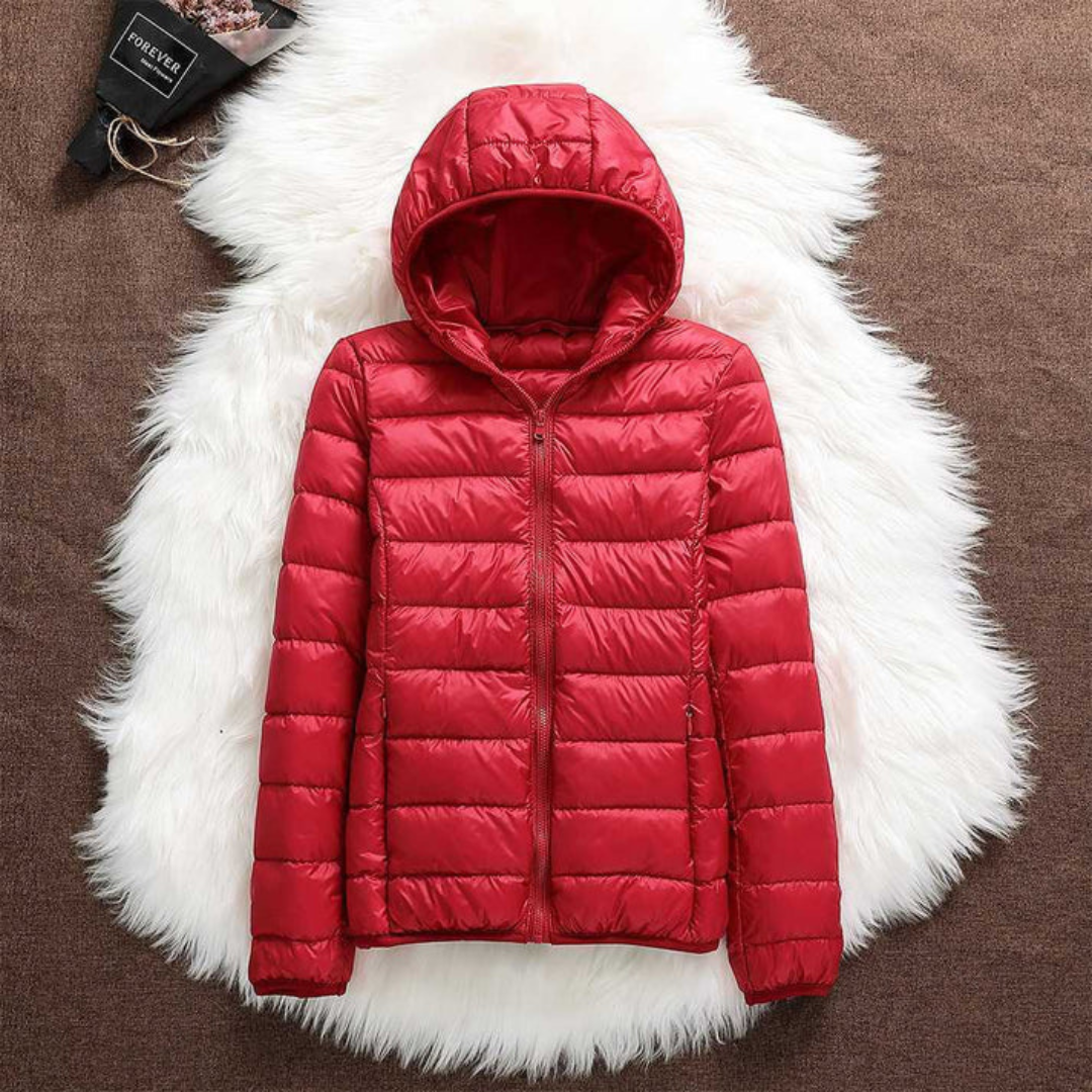 Ilona | Chaqueta Roja para Entretiempo