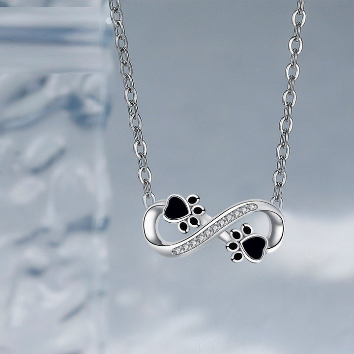 Collar Infinito con Circonitas