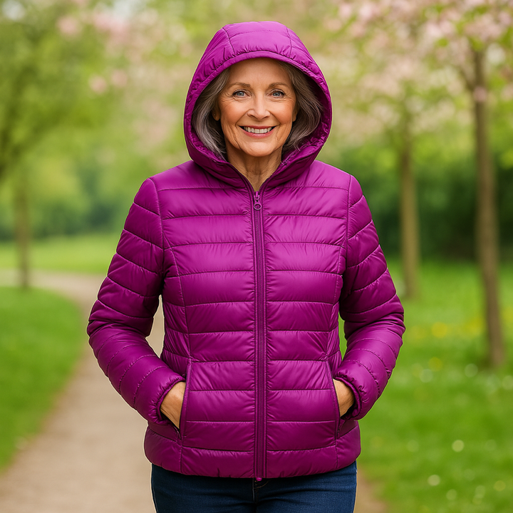 Ilona | Chaqueta Violeta para Entretiempo