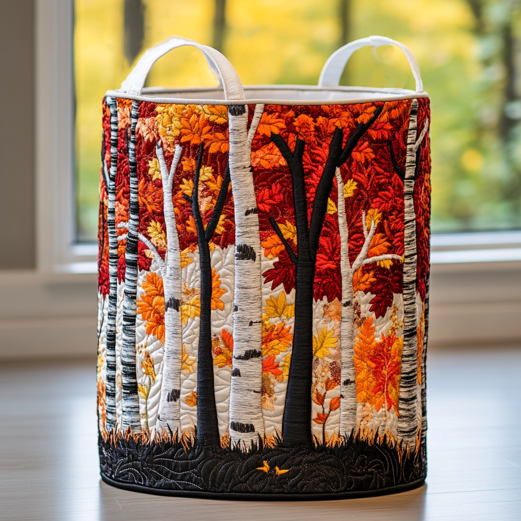 NAOMI | CESTA DE ROPA DE ESTILO FORESTAL