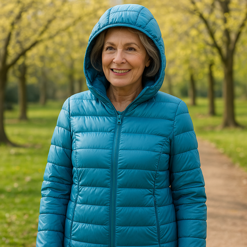 Ilona | Chaqueta Azul Marino para Entretiempo