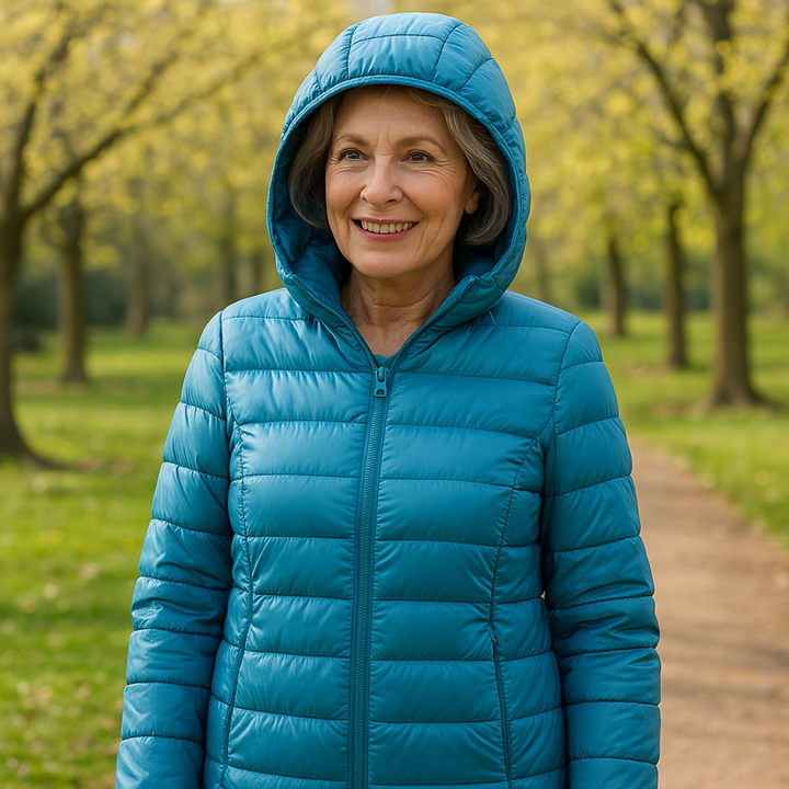Ilona | Chaqueta Azul Marino para Entretiempo