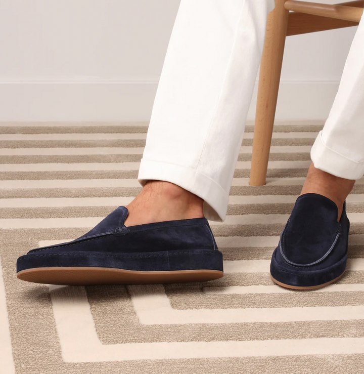 Mocasines Hombre Premium – Mocasines Elegantes Slip-On con Plantilla Cómoda