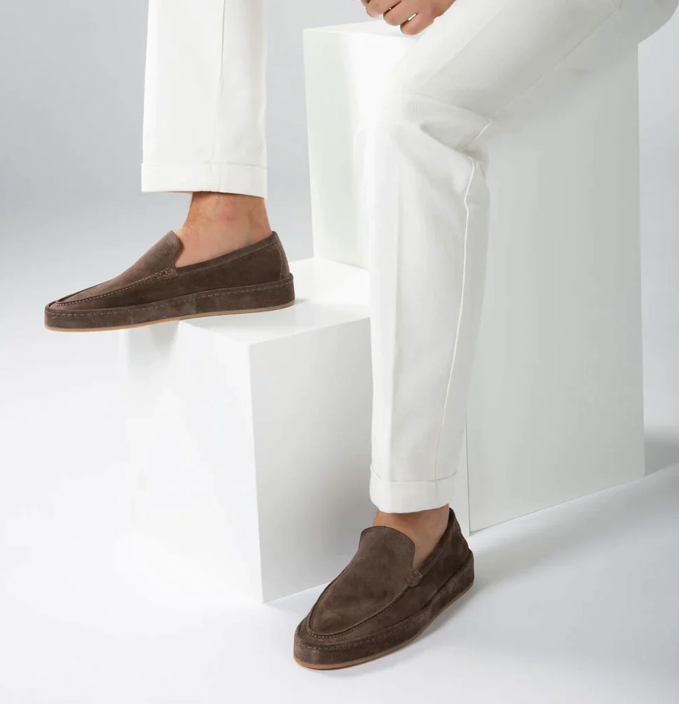 Mocasines Hombre Premium – Mocasines Elegantes Slip-On con Plantilla Cómoda