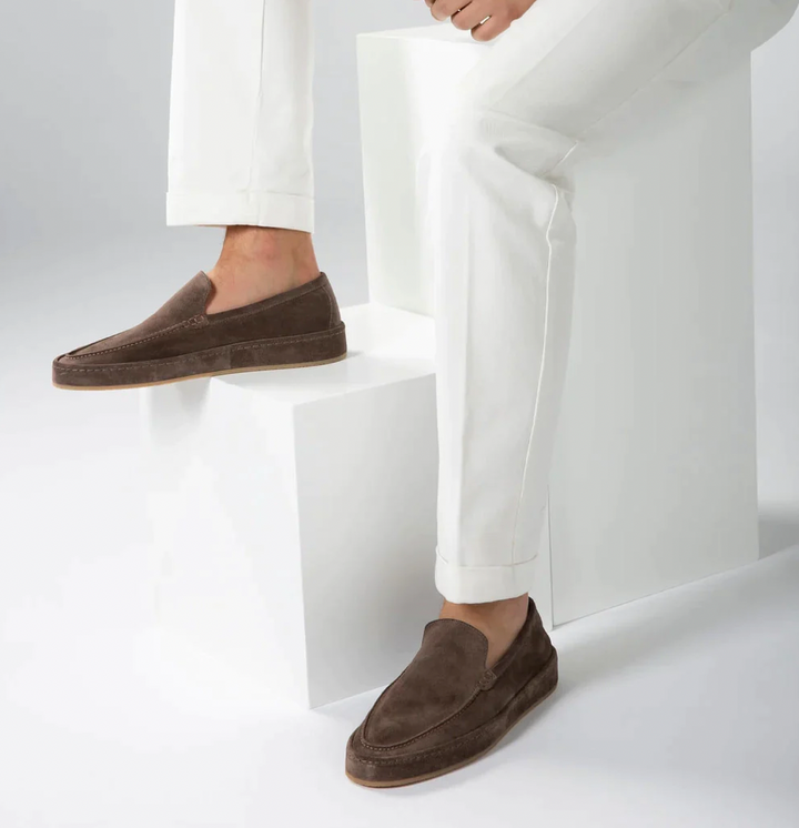 Mocasines Hombre Premium – Mocasines Elegantes Slip-On con Plantilla Cómoda
