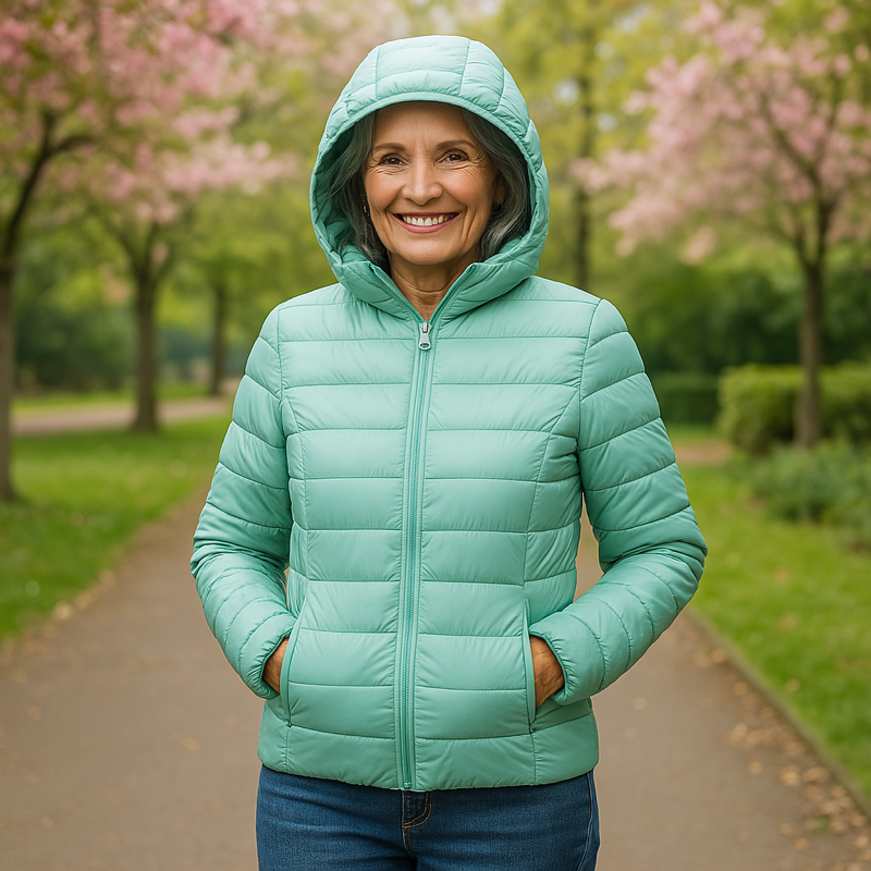 Ilona | Chaqueta de primavera, verde menta