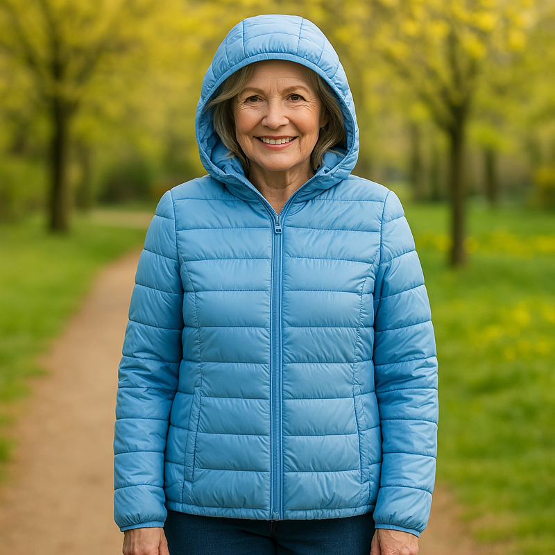 Ilona | Chaqueta ligera en azul claro