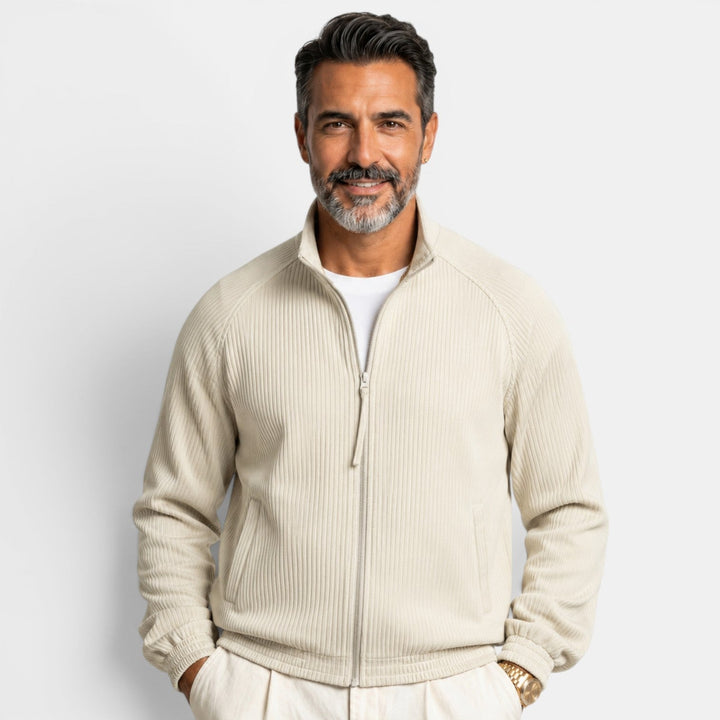 Chaqueta de Cuello Alto Masculina