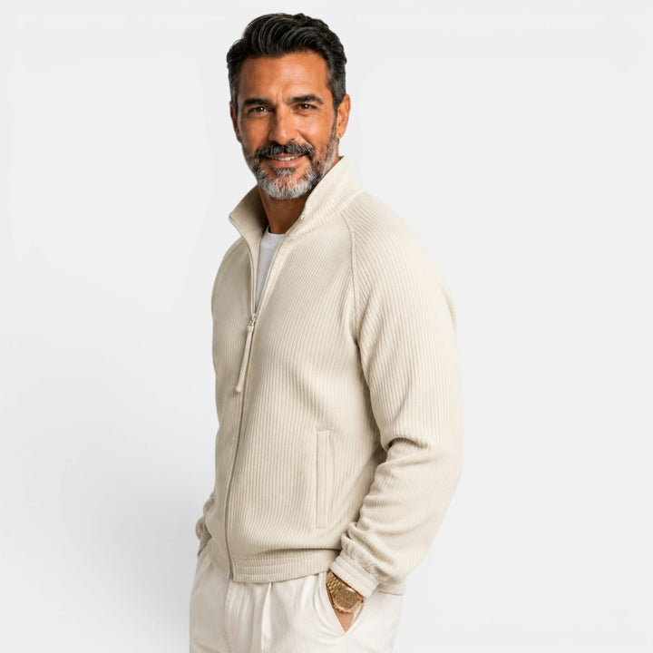 Chaqueta de Cuello Alto Masculina