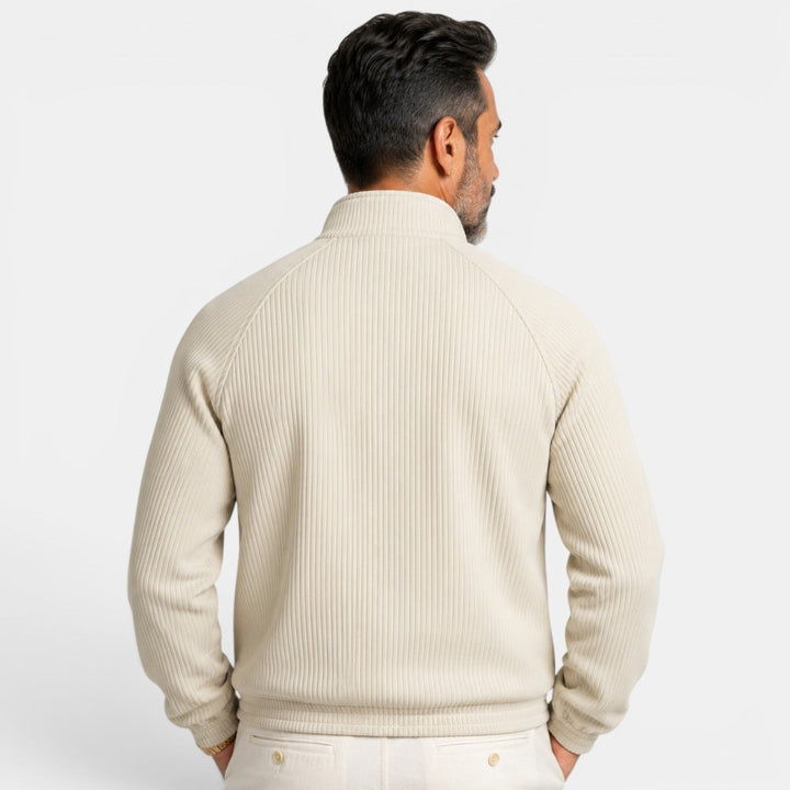 Chaqueta de Cuello Alto Masculina