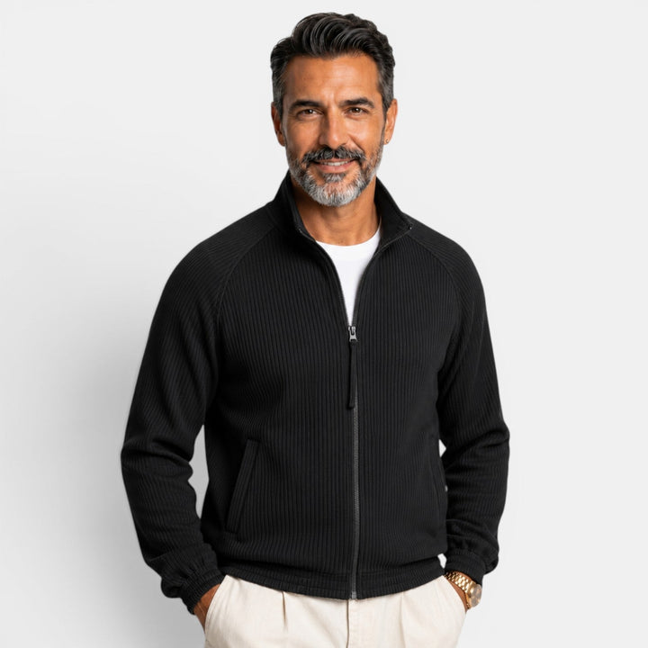 Chaqueta de Cuello Alto Masculina