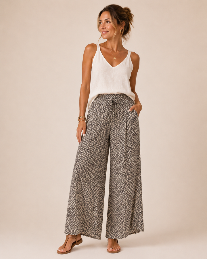 Noor | Pantalones anchos y relajados