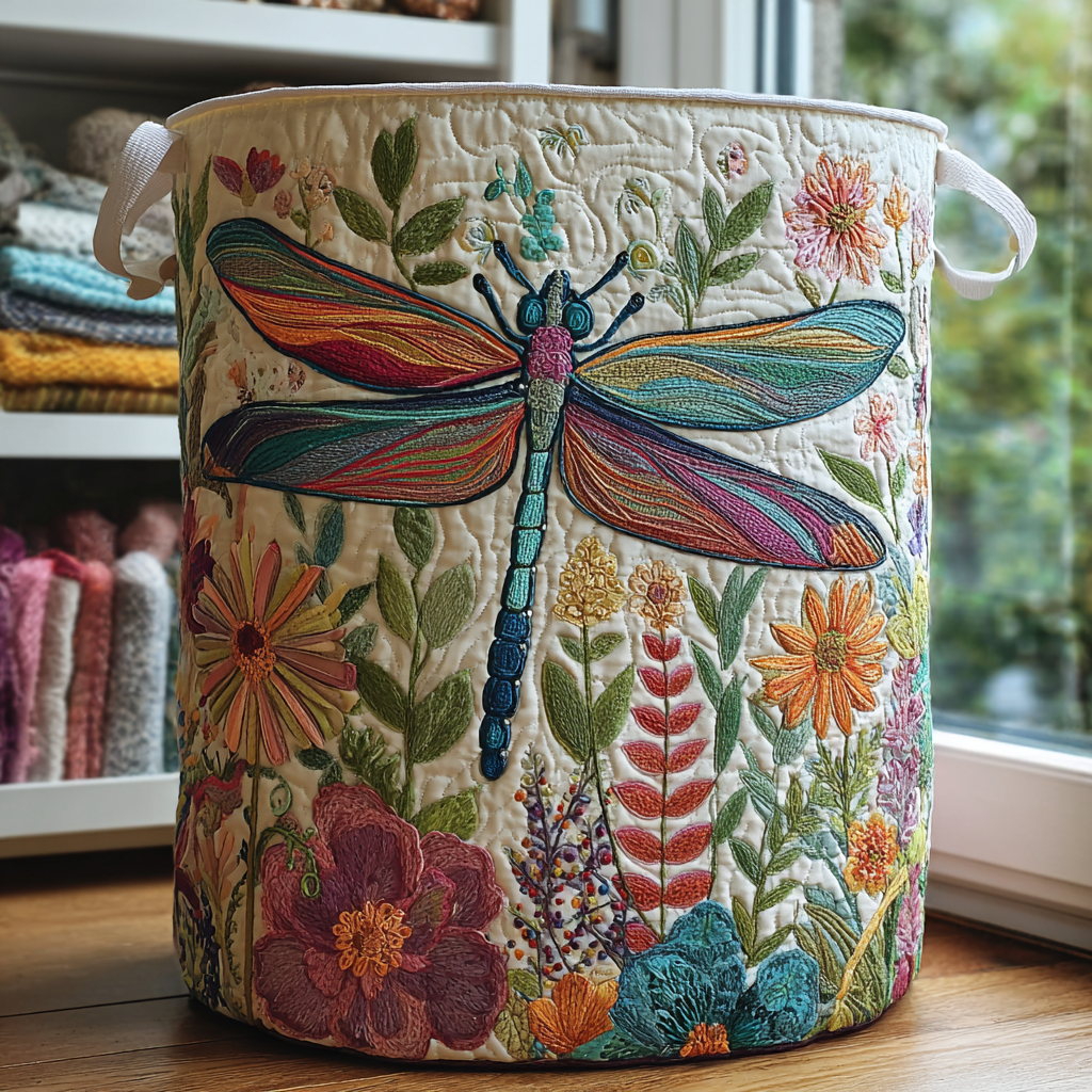 IRIS | Cesta de Ropa para Jardín Libélula