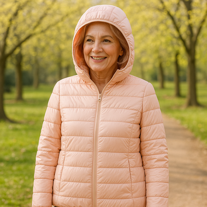 Ilona | Chaqueta Rosa de Media Temporada