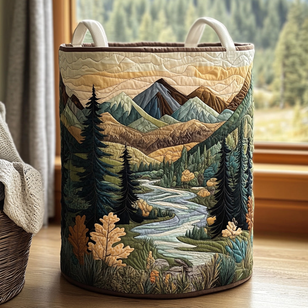 BROOK | CESTA DE ROPA RÍO DEL BOSQUE