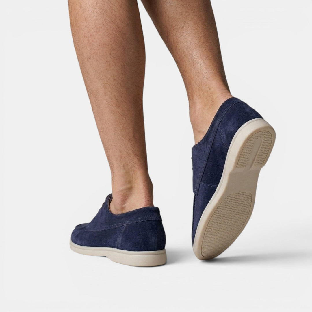 Mocasines Náuticos Hombre Ante