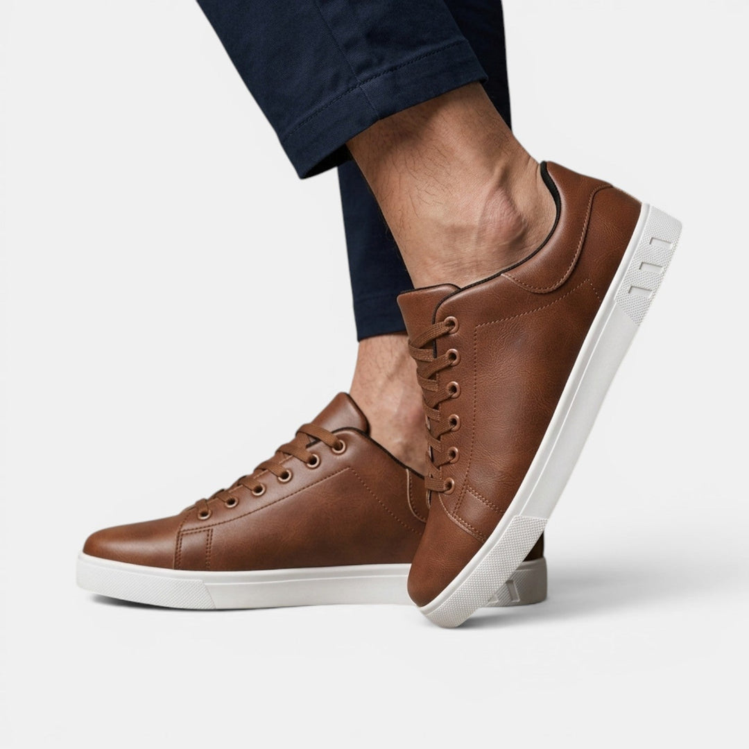 Zapatillas Piel Hombre Casual