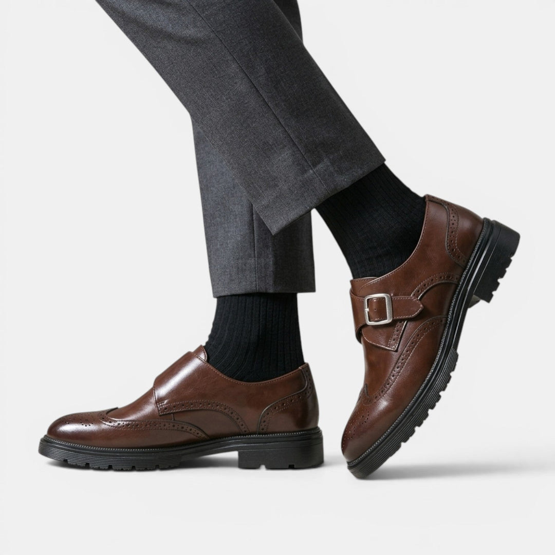 Zapatos Monk Strap Hombre