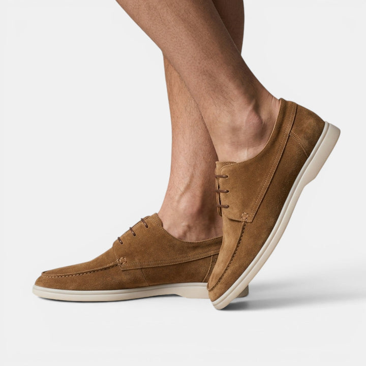 Mocasines Náuticos Hombre Ante