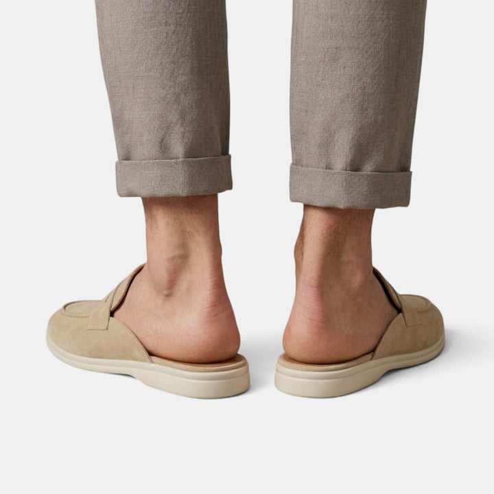 Zuecos Hombre Suela Blanca