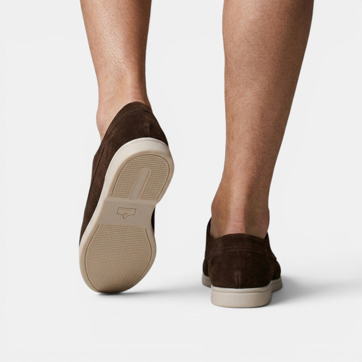 Mocasines Náuticos Hombre Ante