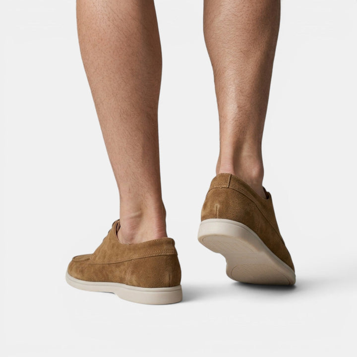 Mocasines Náuticos Hombre Ante