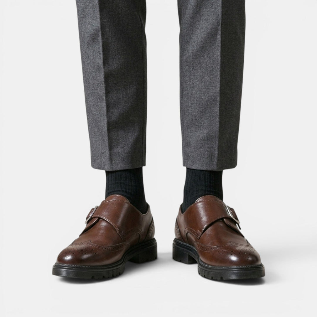 Zapatos Monk Strap Hombre
