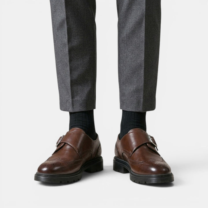 Zapatos Monk Strap Hombre