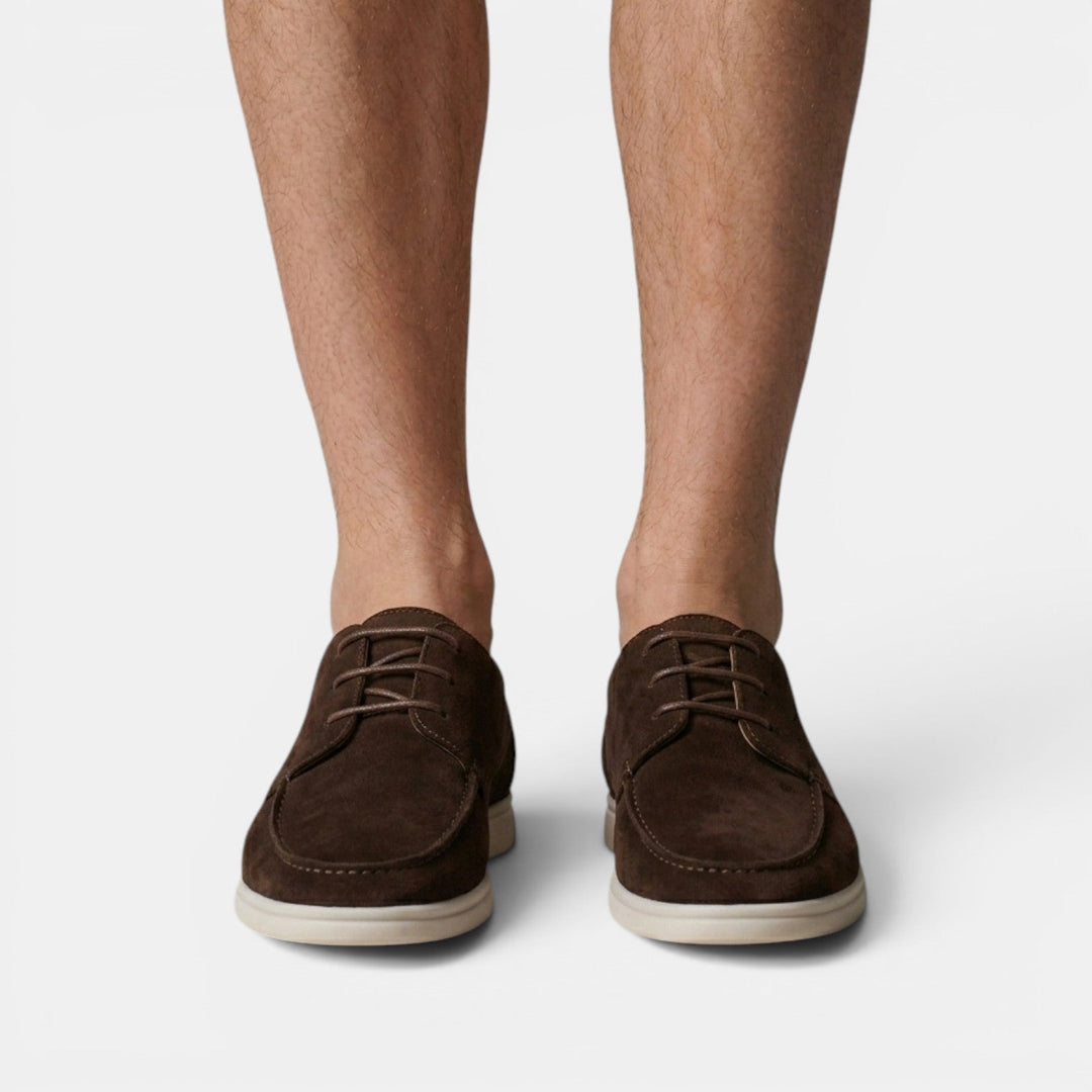 Mocasines Náuticos Hombre Ante