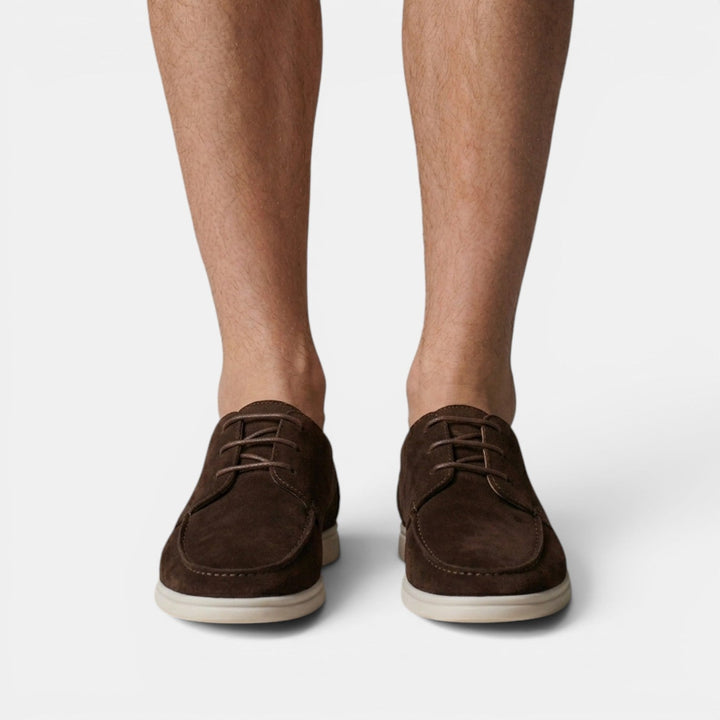 Mocasines Náuticos Hombre Ante