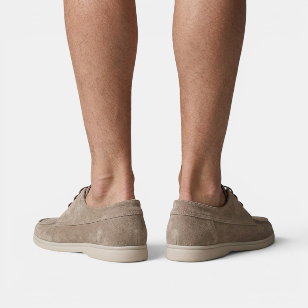 Mocasines Náuticos Hombre Ante