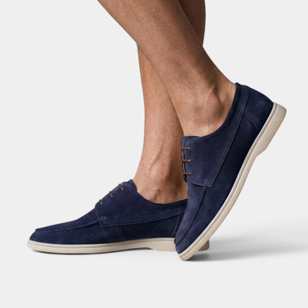 Mocasines Náuticos Hombre Ante