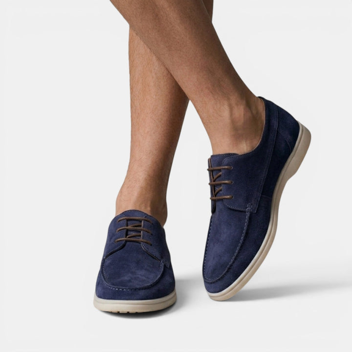 Mocasines Náuticos Hombre Ante