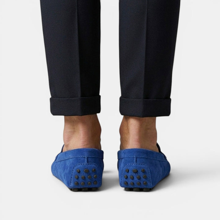Mocasines Driver Hombre Ante Elegantes