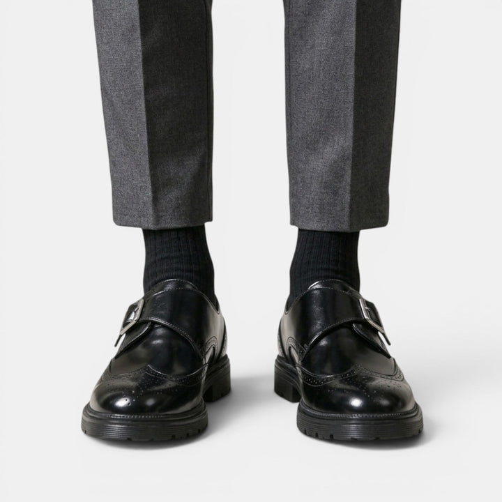 Zapatos Monk Strap Hombre