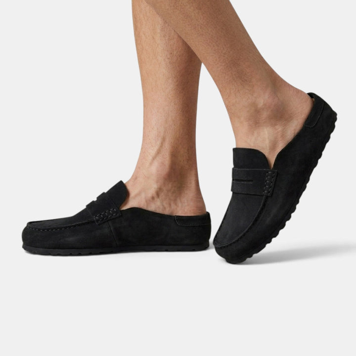 Zuecos Hombre Mujer Ante Casual