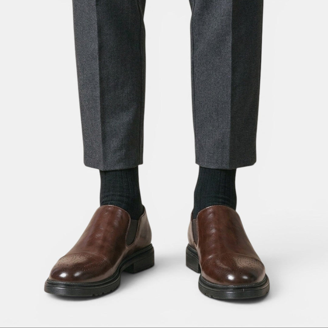 Mocasines Hombre Bodas Piel Elegantes
