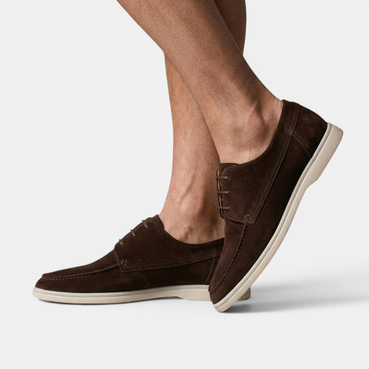 Mocasines Náuticos Hombre Ante