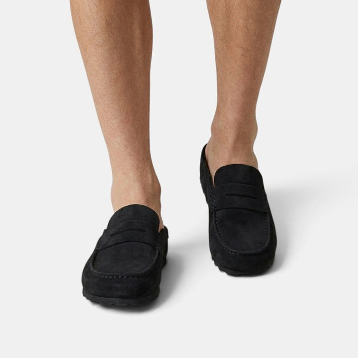Zuecos Hombre Mujer Ante Casual