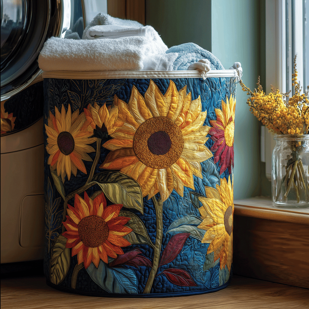 SOLEADO | Floral Laundry Basket