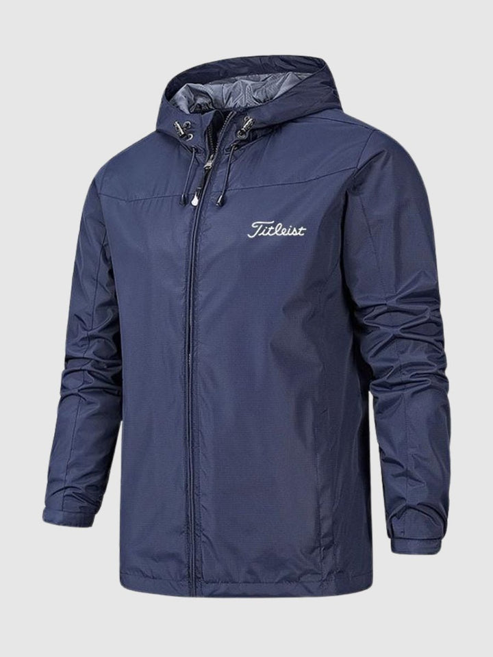 Chaqueta de Hombre Impermeable con Capucha - Cortavientos