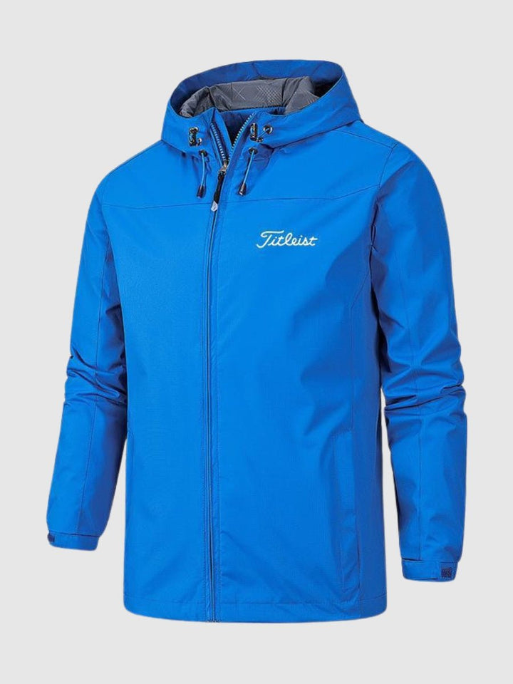 Chaqueta de Hombre Impermeable con Capucha - Cortavientos