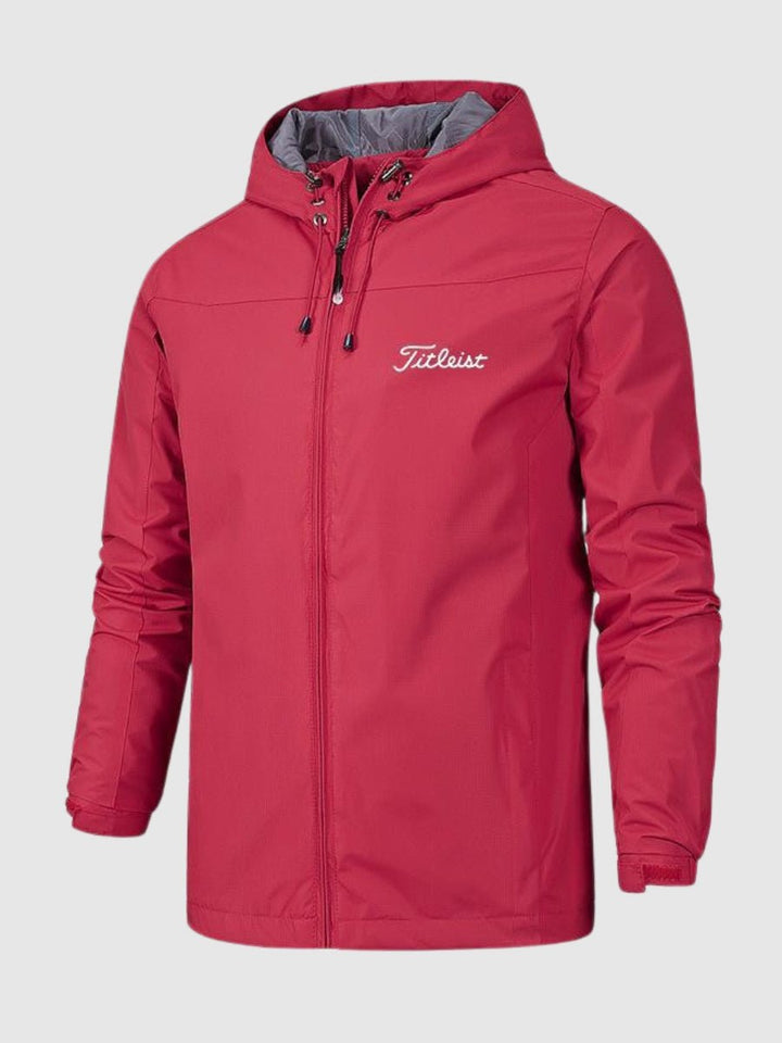 Chaqueta de Hombre Impermeable con Capucha - Cortavientos