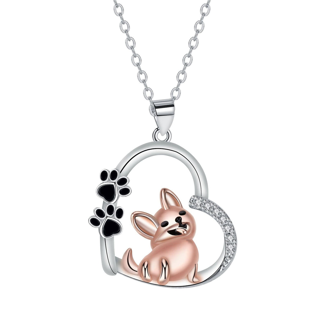 Collar Amistoso para Perro en Oro Rosa