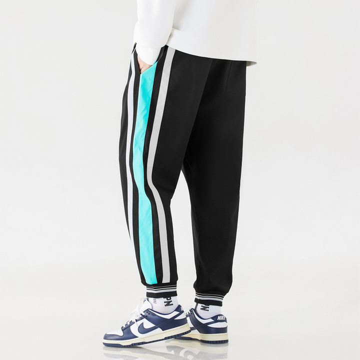 Arnau | Jogger Deportivo Hombre Rayas Laterales Cintura Elástica